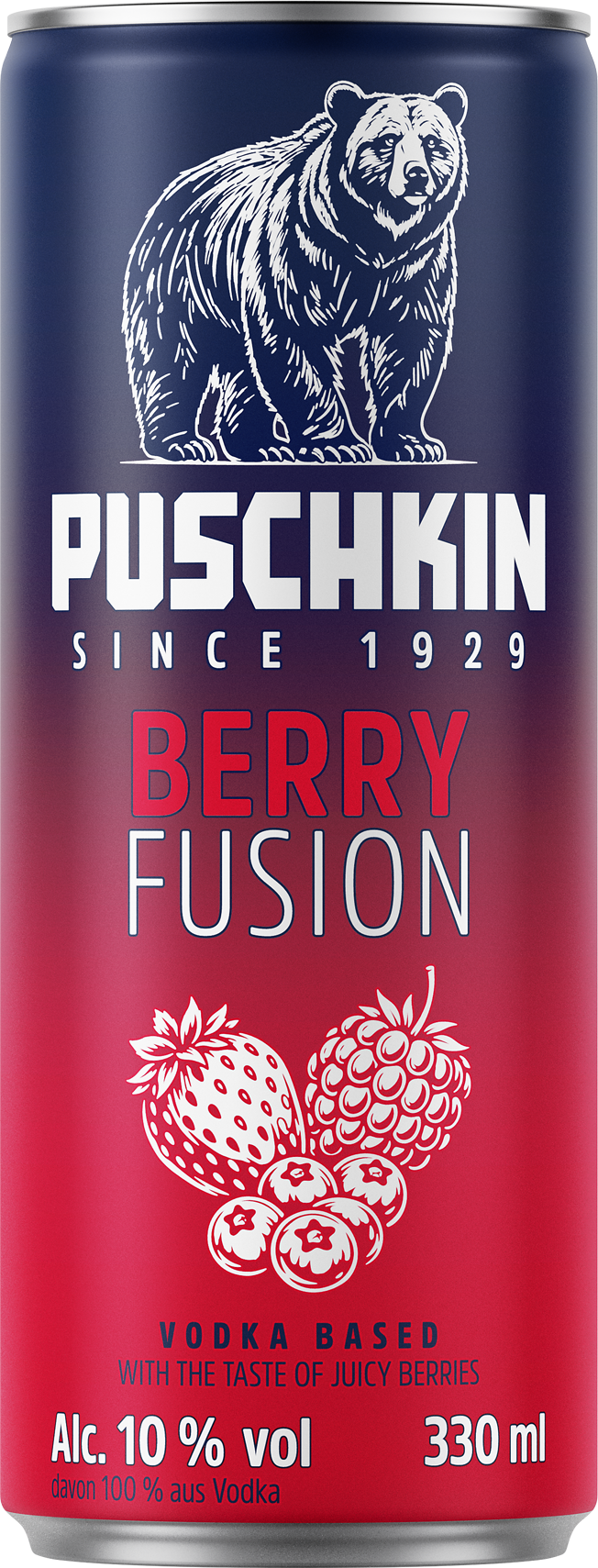 Puschkin Berry Fusion Dose, 0,33 l